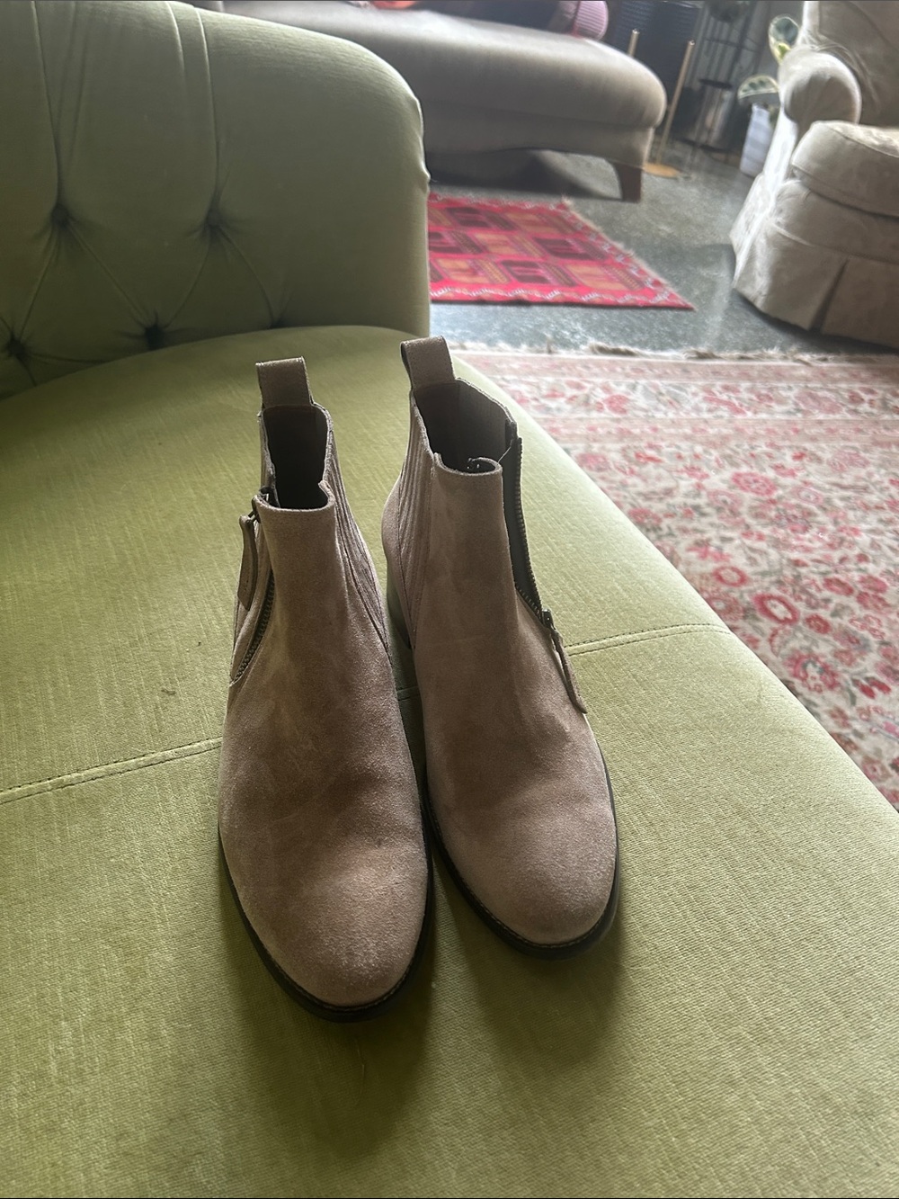 Suede Paul green boots